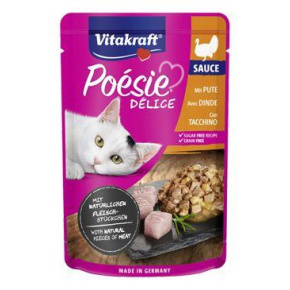 Vitakraft Cat Poésie DéliSauce pulyka zseb 85g