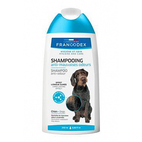 Francodex Anti-szag elleni sampon kutyáknak 250ml/Anti-szag elleni sampon Francodex Anti-szag elleni sampon kutyáknak 250ml/Anti-szag elleni sampon