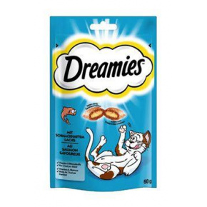 Dreamies macskacsemege lazaccal 60g