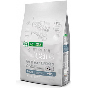 Natures P Superior care fehér kutya GF felnőtt fehér hal small&mini 1,5 kg