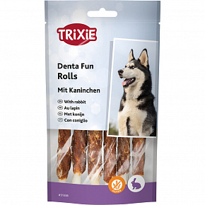 DentaFun rágótekercs nyúllal 6db, 12 cm/70 g