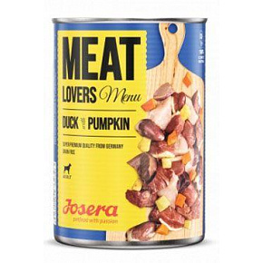 Josera konzerv Dog Meat Lovers Kacsa sütőtökkel 400 g