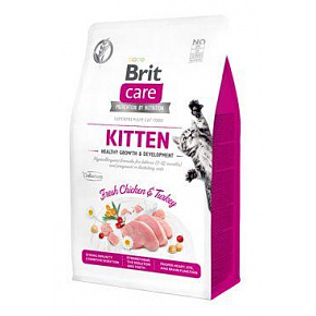 Brit Care Cat GF Cica Egészséges növekedés és fejlődés. 0,4kg Brit Care Cat GF Cica Egészséges növekedés és fejlődés. 0,4kg