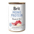 Brit Dog Kons Mono Protein Bárány és barna rizs 400g