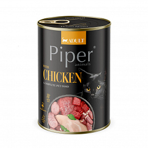 NEW PIPER CAT konzerv macskáknak, csirkehússal 400g