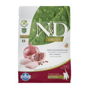 N&D PRIME CAT KITTEN Csirke és gránátalma 300g