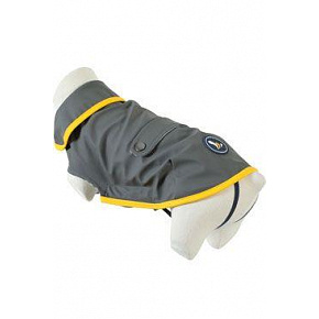 Esőkabát kutyáknak ST MALO szürke 25cm Zolux Esőkabát kutyáknak ST MALO szürke 25cm Zolux