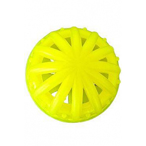 Kutyajáték Labda perforált úszó No.2 gumi 6cm SP