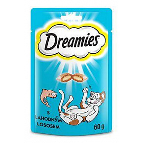 Dreamies macskacsemege lazaccal 60g