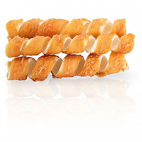 KIDDOG BUFFET SPRING csirkehús bivalybőrön [25 db], 16 cm / 40-45 g
