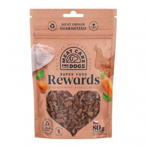 REWARDS DOG csirkés sárgarépával és bazsalikommal, 80 g