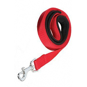 Póráz kutyának SOFT nejlon 25mm/1m piros Zolux