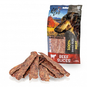KIDDOG SUPER PREMIUM 100% marhahús csíkokban adalékanyagok nélkül 100 g