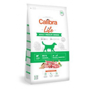 Calibra Dog Life Adult Közepes fajtájú bárány 2,5kg