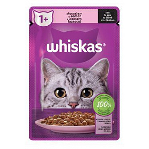 Whiskas tasak Core lazac szószban 85g