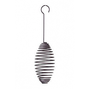 Krmítko venk. SPIRAL na loj.koule kov fial.15cm Zolux