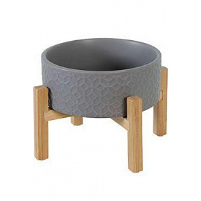 Kerámia tál KERAMO SOLO 700ml szürke Zolux Kerámia tál KERAMO SOLO 700ml szürke Zolux