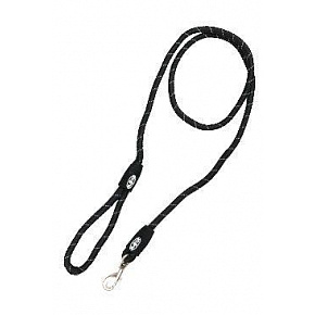 BUSTER Fényvisszaverő kötélpóráz 120cm/8mm fekete