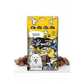 Lyopro Dog származás. fagyasztva szárított csirkeszív 50g Lyopro Dog származás. fagyasztva szárított csirkeszív 50g