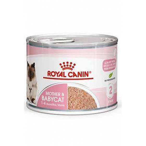 Royal Canin Feline Babycat 195g konzerv