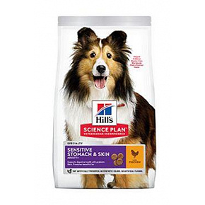 Hill konzervdoboza. SP Sensitive Adult Medium csirke 2,5kg