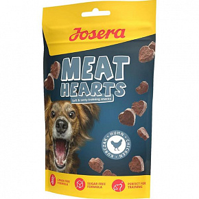 Josera kutyasnack Dog Meat Hearts Chicken 70 g
