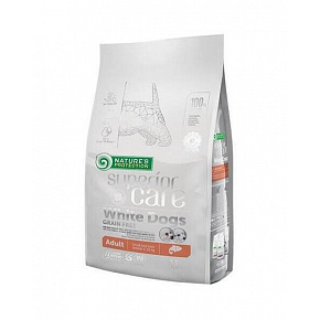 Natures P Superior care fehér kutya GF felnőtt lazac small&mini 1,5 kg