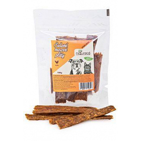 NATURECA finomság Húslemezek Csirke, 100% hús 100g