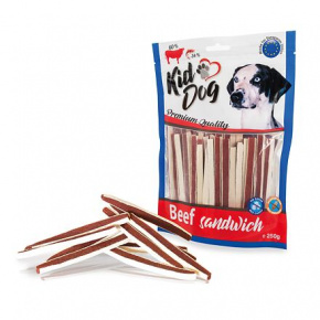 KIDDOG marhahúsos szendvics tőkehallal 250 g