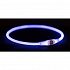 Flash light ring USB, villogó nyakörv, kék (RP 2,10 €)