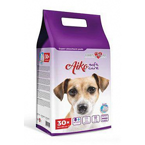 Aiko Soft Care nedvességelnyelő alátét kutyáknak, 60x90cm, 30db