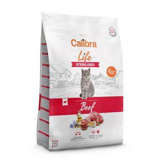Calibra Cat Life Sterilizált marhahús 6kg