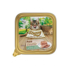 Stuzzy Cat tub Adult Paté borjúhús/répa 100g