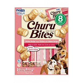 Inaba Churu Bites kutya csemege csirke lazaccal 8 tubus 96 g