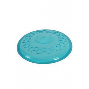 Játék kutya FRISBEE TPR POP 23cm türkiz Zolux