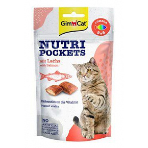 GimCat Nutri Pockets lazaccal 60g GimCat Nutri Pockets lazaccal 60g