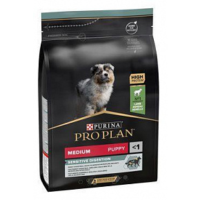 ProPlan Dog Puppy Medium Optidigest Bárány 3kg