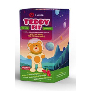 Multivitamin TeddyFit gumicukor 50+10db ASTRONAUT Galmed