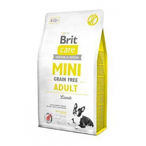 Brit Care Dog Mini Grain Free Adult Bárány 7kg Brit Care Dog Mini Grain Free Adult Bárány 7kg