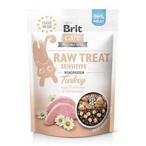 Brit Raw Treat Cat Sensitive, pulyka 40g Brit Raw Treat Cat Sensitive, pulyka 40g