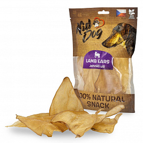 KIDDOG 100% Természetes Snack, bárány fül - kicsi 5 - 6 db / 50 g