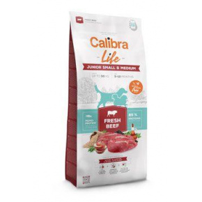 Calibra Dog Life Junior Small&Medium Friss marhahús 2,5kg