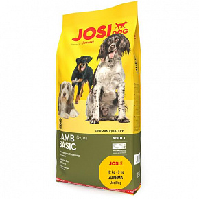 JosiDog Dog Lamb Basic 12+3 kg JosiDog Dog Lamb Basic 12+3 kg
