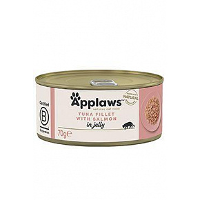 Applaws Cat konz. Felnőtt Jelly tonhal lazaccal 70g