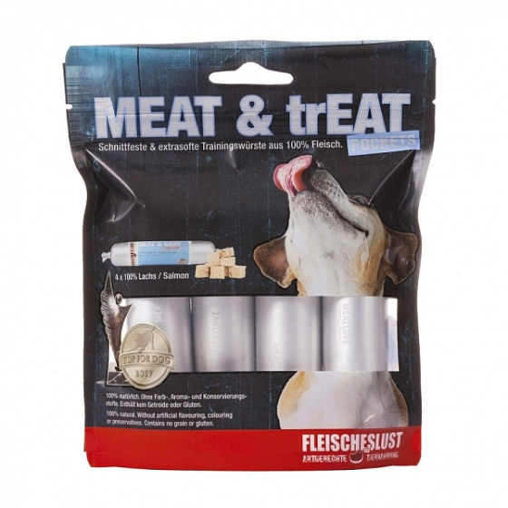 Meat & Treat Lazac 4x40g