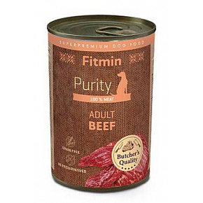 Fitmin Purity kutyakonzerv Felnőtt Marhahús 400g
