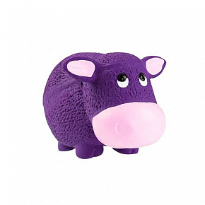Lila tehén hanggal 9 cm, latex, HipHop Dog Lila tehén hanggal 9 cm, latex, HipHop Dog