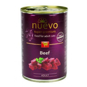 Nuevo cat adult Beef cons. 400g