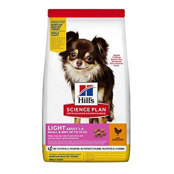 Hill konzervdoboza. SP Light Adult Small&Mini csirke 6kg