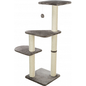 ALTEA kaparófa, 3 platforma, 117 cm / 9 cm, platinaszürke ALTEA kaparófa, 3 platforma, 117 cm / 9 cm, platinaszürke